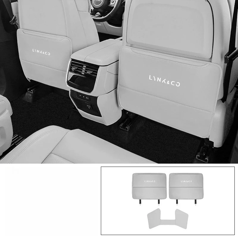 LYNK&CO 신형 09 2026 시트 안티 킥 패드 후면 에어컨 통풍구 보호 커버 자동차 내부 개조 용품