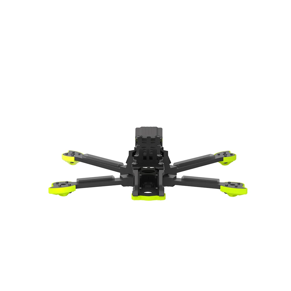 Détail de la plaque supérieure du cadre iFlight Nazgul DC5 V1.1 O4 Pro avec supports électronique