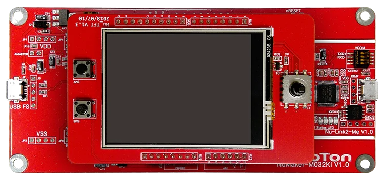 Nuvoton new tang NuMaker макетная плата NuMaker-HMI-M032 макетная плата