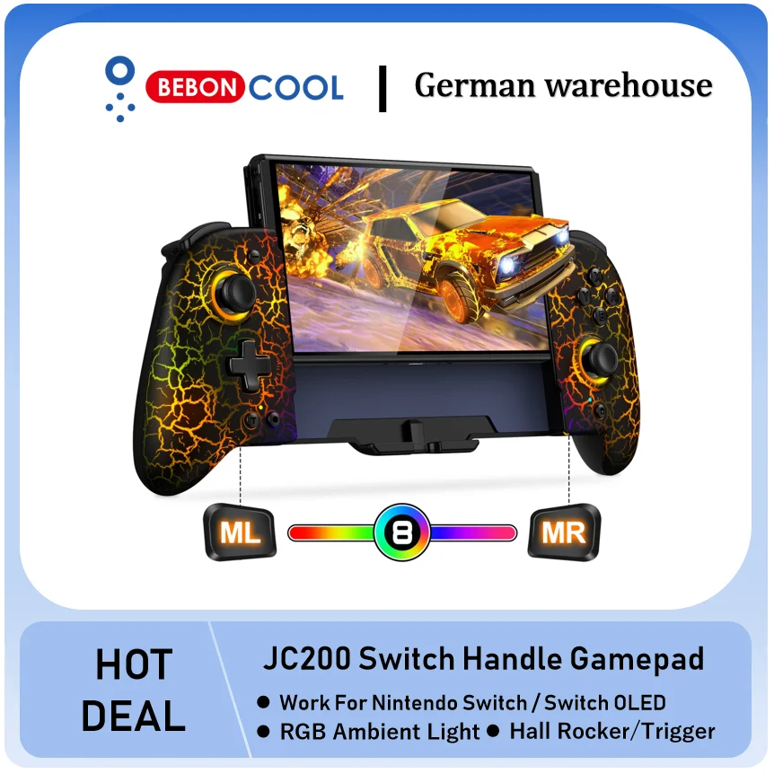 Nintendo Switch JC200コントローラー付き Amazon | Switch Controller for Nintendo Switch/OLED, Full-Size