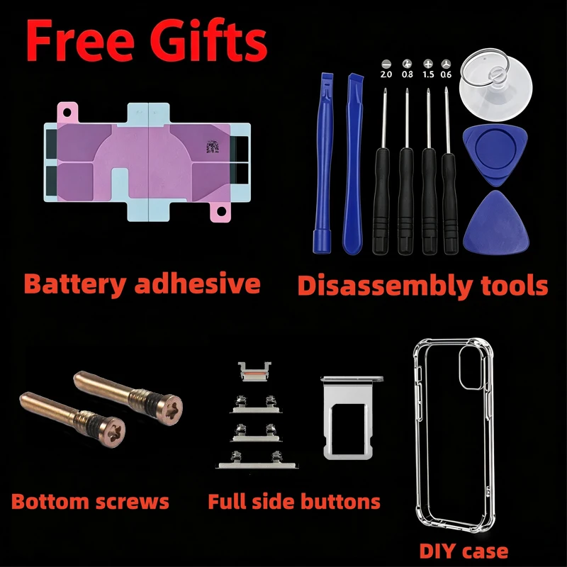 15 Pro 후면 유리 커버, 무선 플렉스 케이블 금속판 교체가 포함된 후면 케이스 도어 하우징 (15 Pro Max 용)