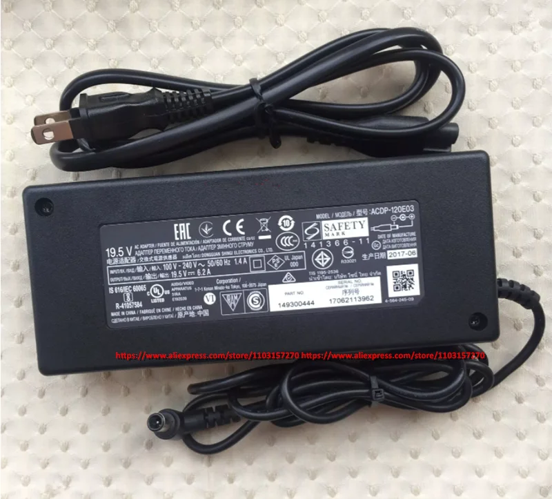 ソニーブラビア用のオリジナル電源,ACアダプター,LCDおよびLED TV用の