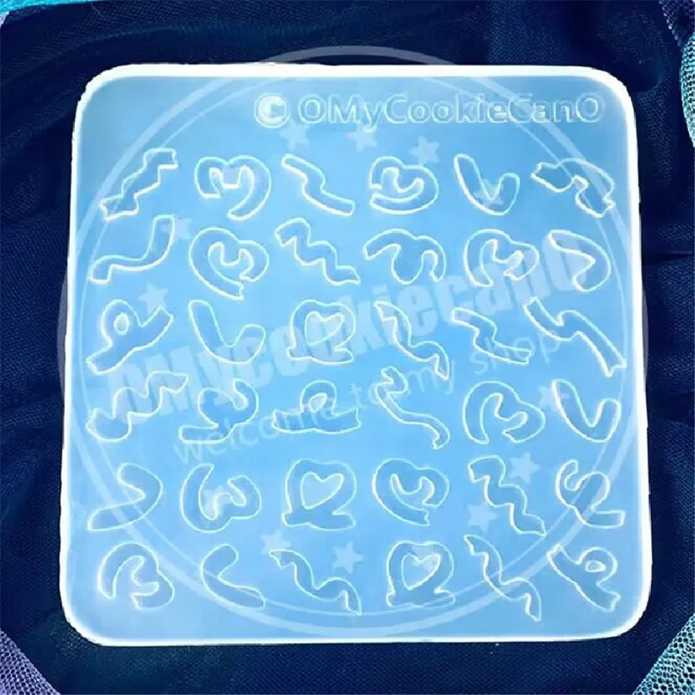 30pcsFlyingRibbon3DAcrylicNailMoldEpoxyResinNailArt