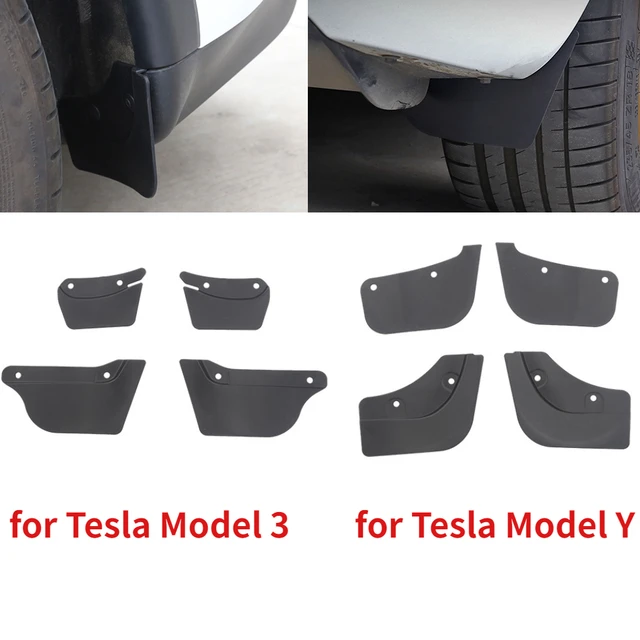 4Pcs TPE Rad Unsichtbare Schlamm Flaps für Tesla Modell 3 Y 2021 2022  Schmutzfänger Kotflügel Splash Fender Guards Fit auto Zubehör - AliExpress