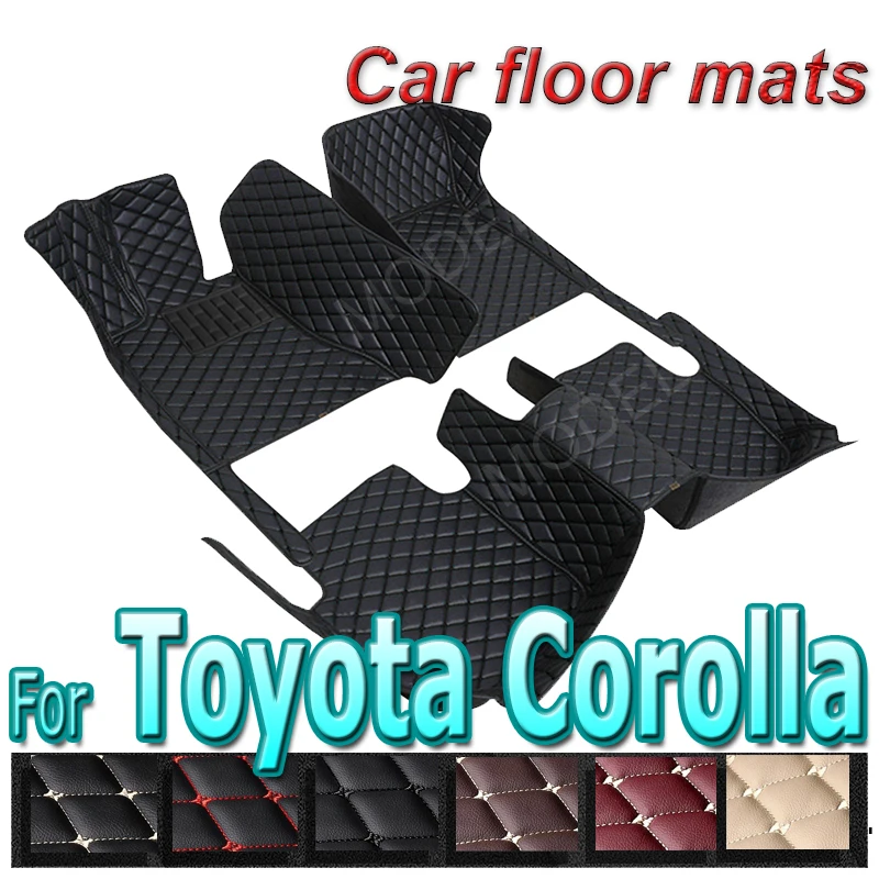 Tappetini Auto Per Toyota Corolla Cross 2022 Custom Auto Foot Pads Automobile Carpet Cover Accessori Interni