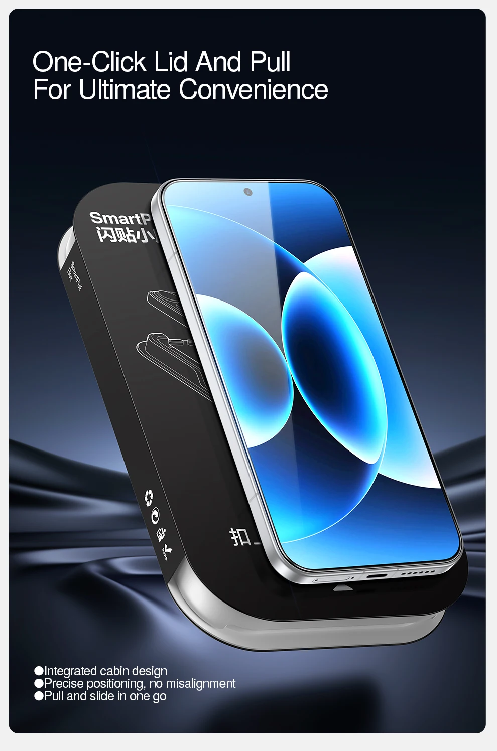 SmartDevil gehärtete Glasfolie für Xiaomi 17 Pro max Mi 15 14, transparenter Displayschutz für Xiaomi 17, Kit zur automatischen Staubentfernung – Detail 14