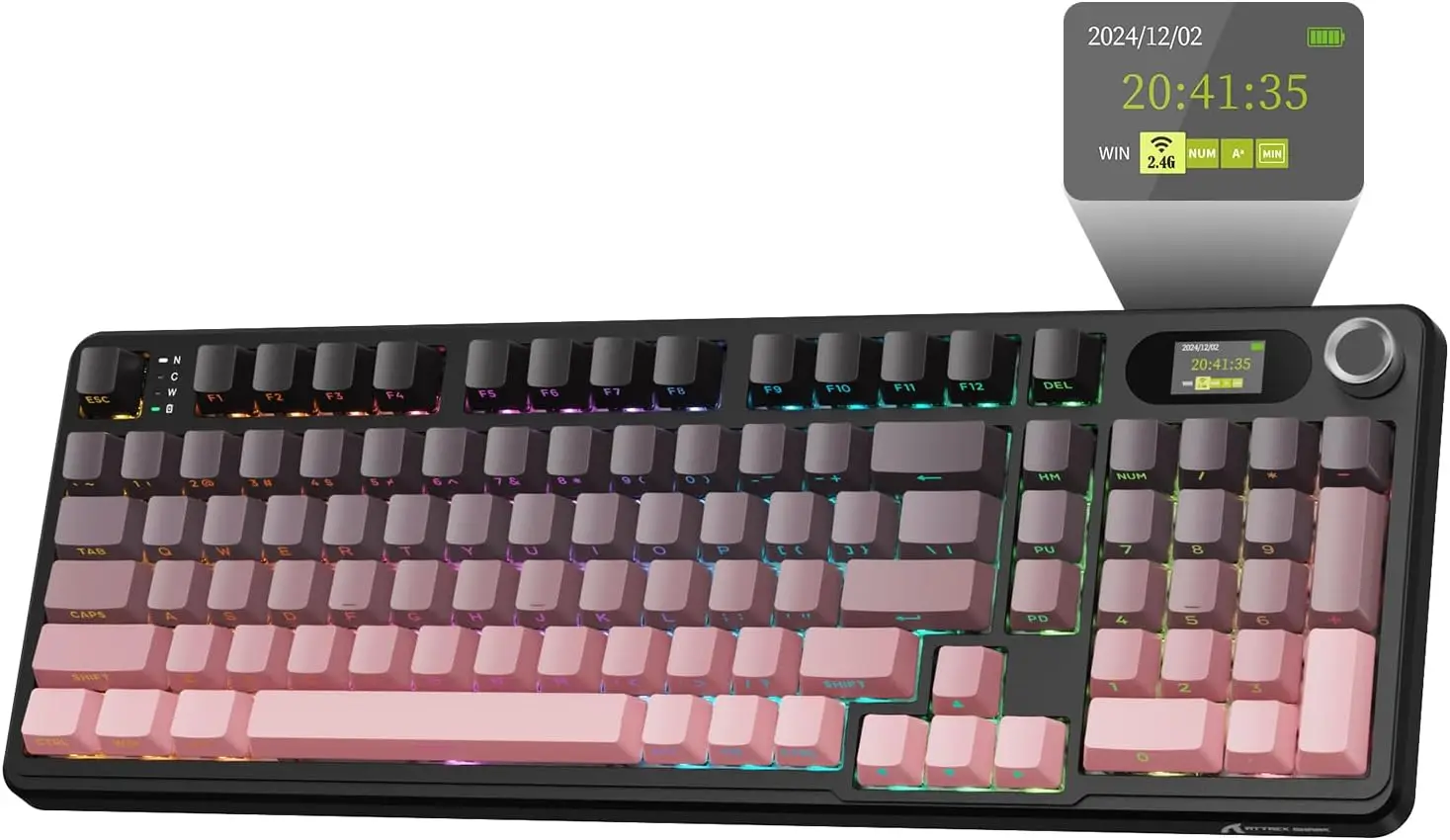 MAMBASNAKE × ATTACK X820 ULTRA キーボード Amazon | MAMBASNAKE×ATTACK SHARK X820ULTRA メカニカル