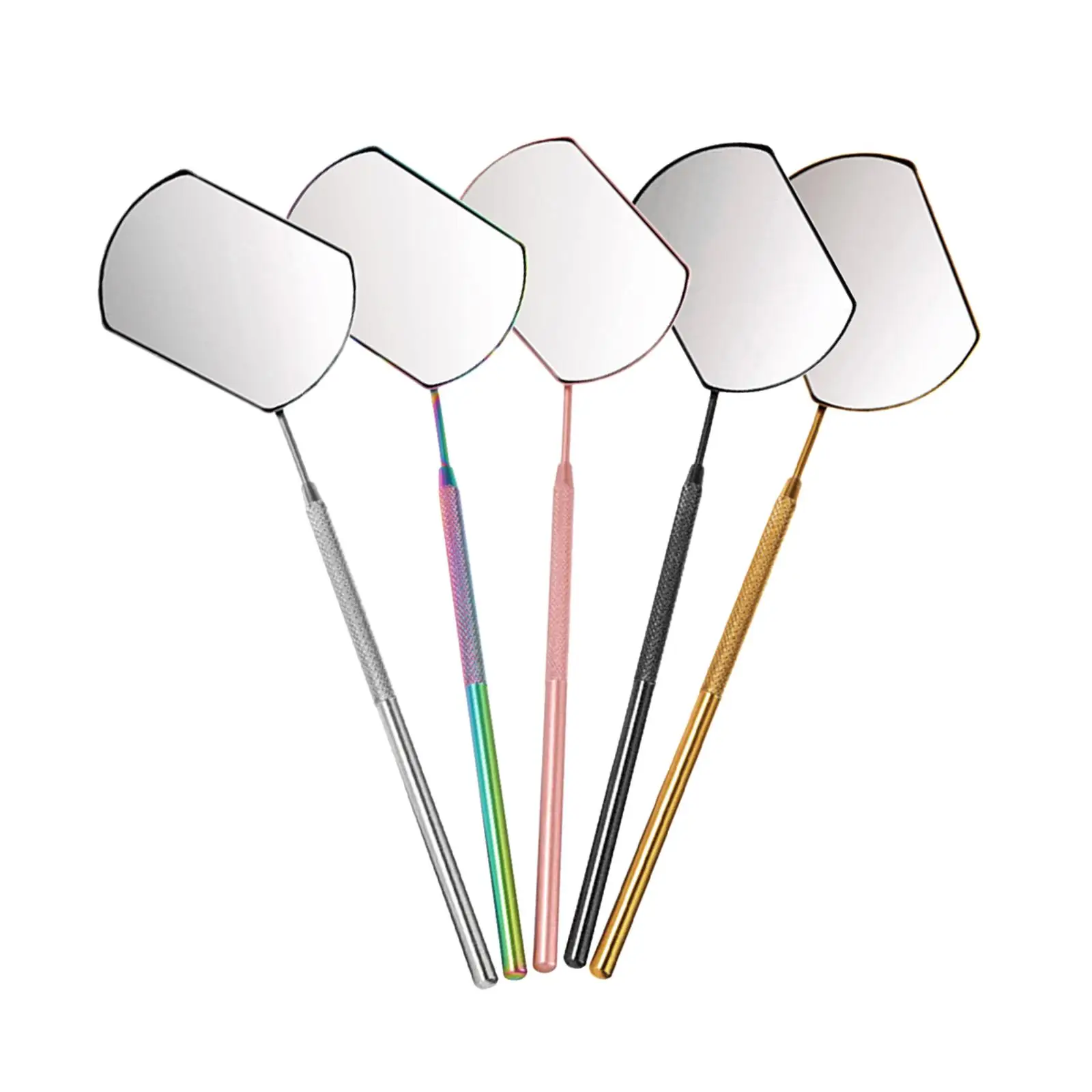 Eyelash Extension Mirror Large Makeup Mirror Beauty Long Handle Mirror