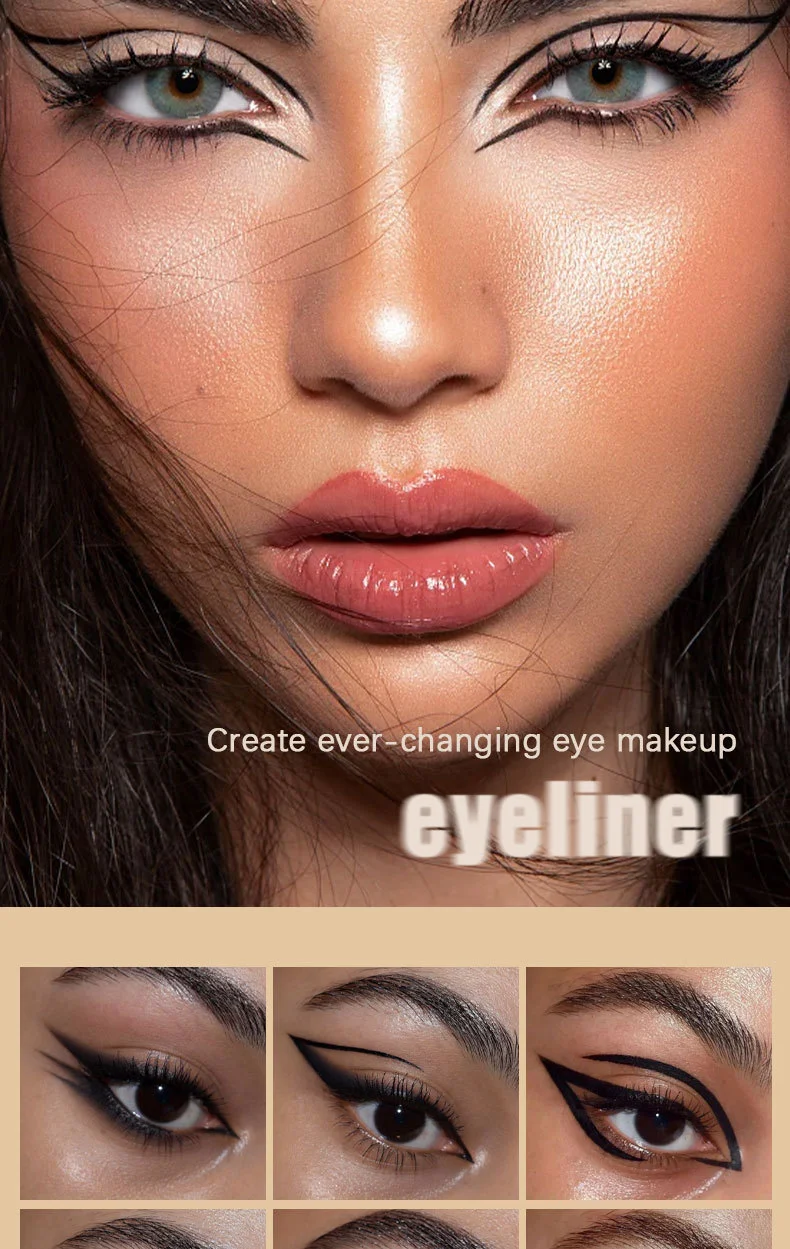Wasserfester Eyeliner Stift Mit Matter Textur Und Feiner Spitze_voghion.com