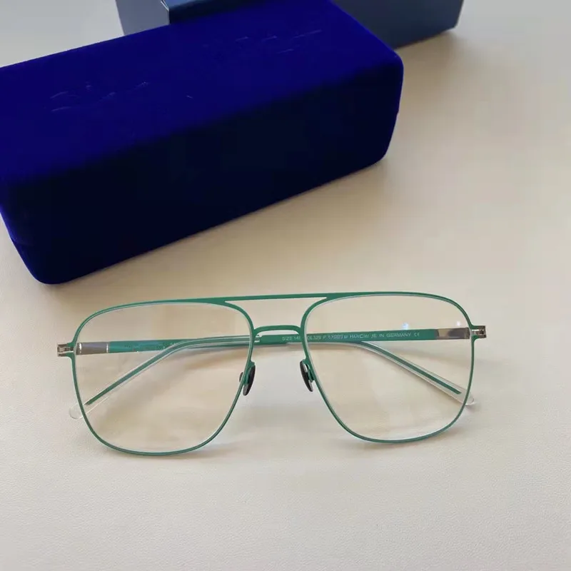 GermanBrandCreativePersonalitySteelGlassesFrameMenScrewless