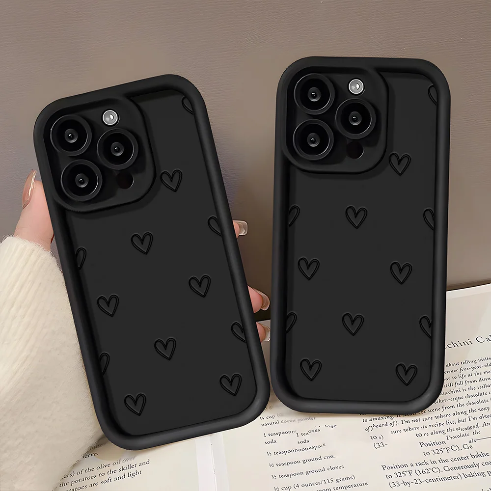For Infinix Smart 8 9 7 6 5 Case Tecno Spark Go 2024 2023 2020 2021 2022 20 Pro Plus 20C 10 10C 8C Cases Love Heart Phone Covers