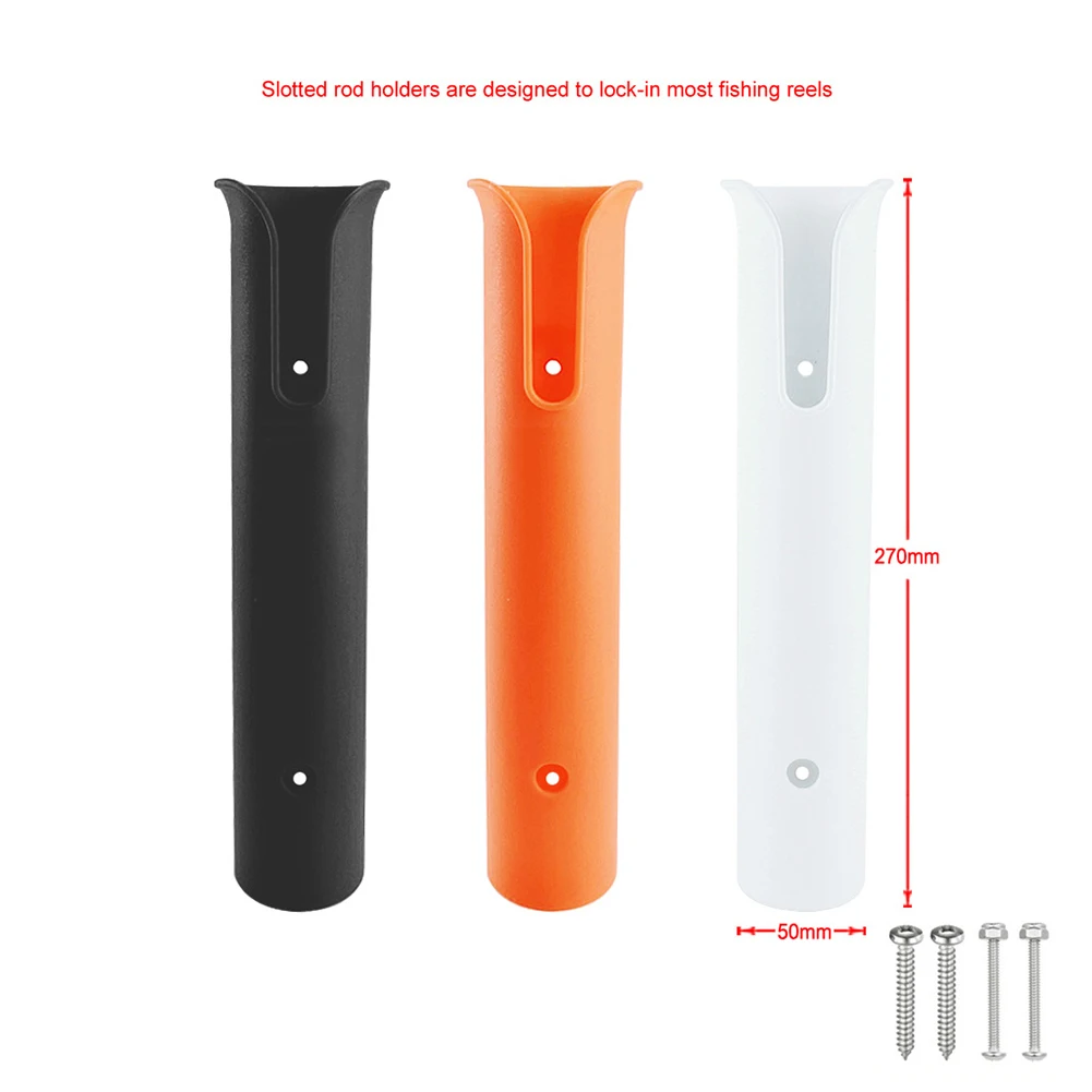 Fishing Rod Holder Plastic Fishing Rod Rack Holders Boat Kayak Insert Pole Tube Mount Support