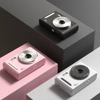 Цифровая камера 4K, двойная вспышка для камеры, 50 миллионов пикселей HD, ретро Ccd, портативная карта, камера начального уровня, автофокус — изображение 2