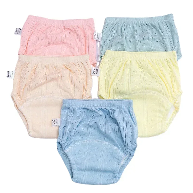 3PCS/LOT Candy Colors Newborn Training Pants Summer Baby Shorts Washable Boy Girls Cloth Diapers Reusable Nappies Infant Panties baby training pants,cloth diapers