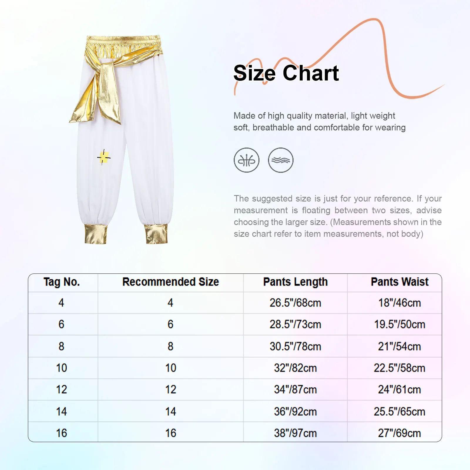 Kids Boys Arabian Prince Harem Pants