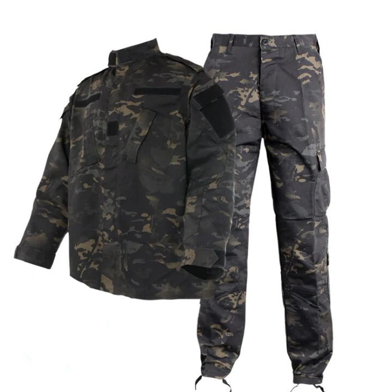 Army Airsoft Tactical BDU Uniform Kryptek Mandrake Camouflage Suit Airsoft Paintball Shirt Hunting Clothing