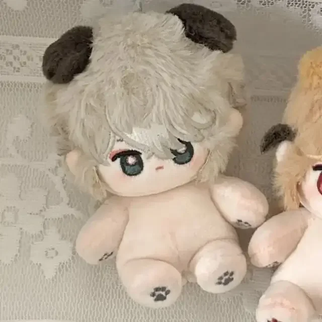 thumbnail image 1 of 10cm Genshin Impact Kaveh Alhaitham Stuffed Doll Animal Ear Plush Nude Doll Body Pendant Keychain Toys for Kids Adult Xmas Gift, 1 of 5
