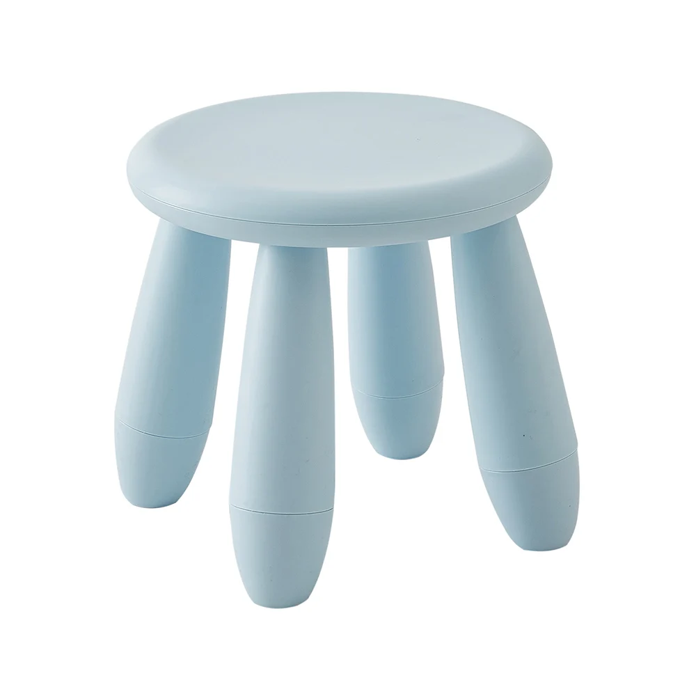 LazyChild Round Children's Stool Kindergarten Baby Learning Stool Thicken Plastic Game Seat Removable for Kids Adults