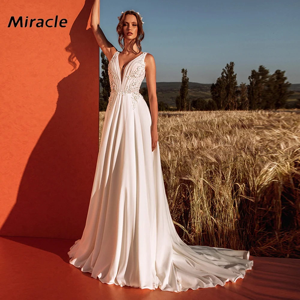 Verna Sin Tirante Novio Vestido Con Apertura Salvia Polvorienta main image 0