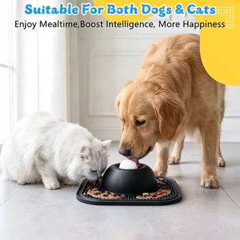 Petsamuse 2 in 1 Slow Feeder and Lick Mat