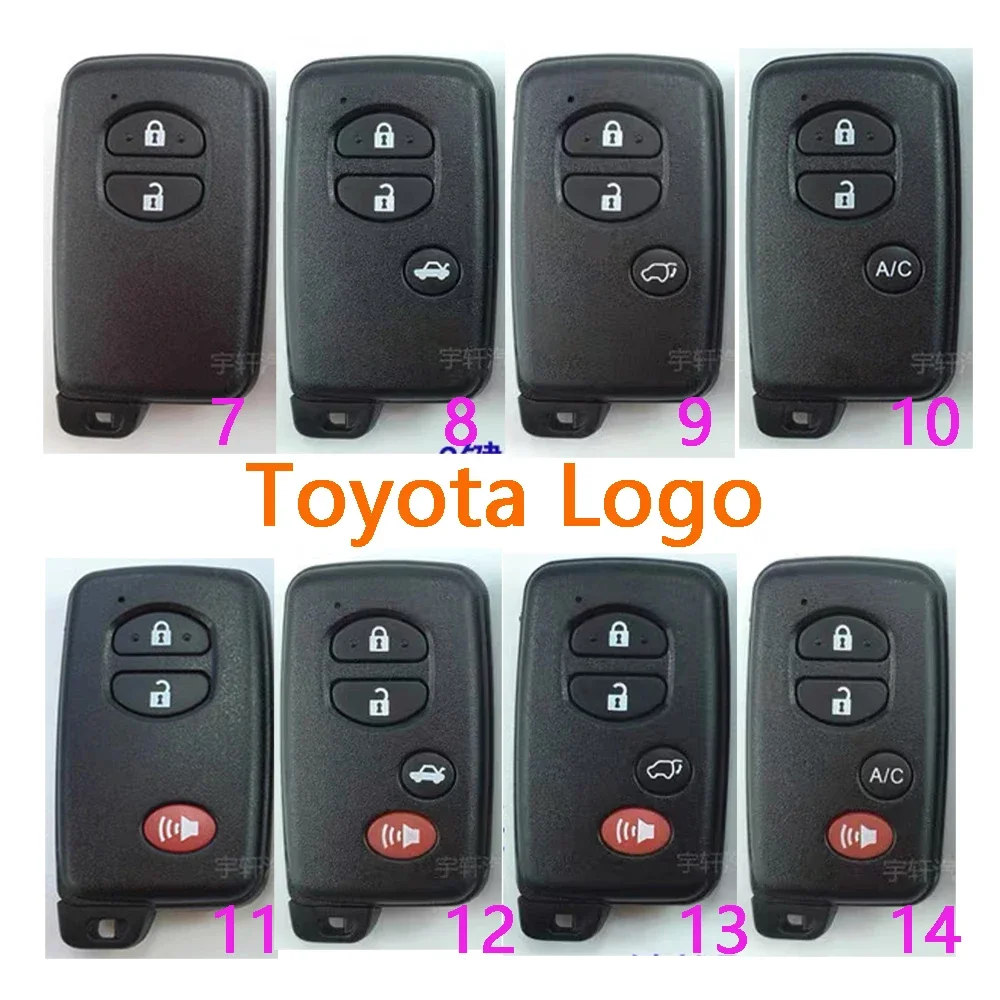 Key Shell Case for VVDI XM38 Toyota Lexus Smart XSTO03EN Remote car remote key case