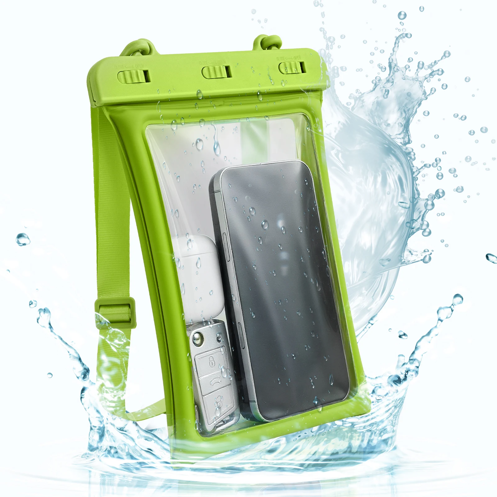 Oatsbasf عرض كامل مقاوم للماء جراب هاتف مقاوم للما...