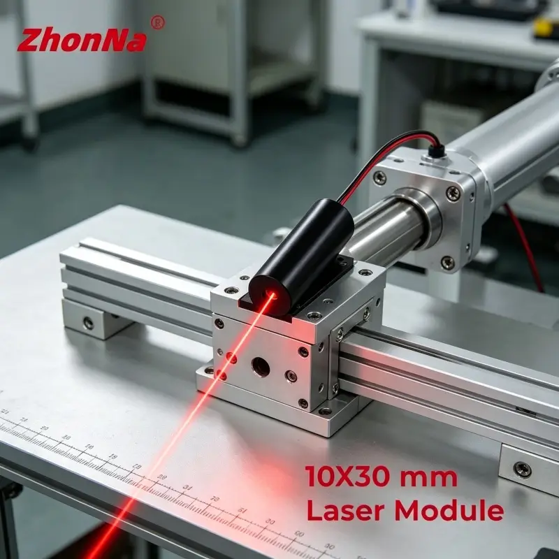 ZhonNa 532nm Green Cross Laser Module DC 3V-5V Line Generator for Wood Stone Cutting Machine Positioning And Alignment - Image 6