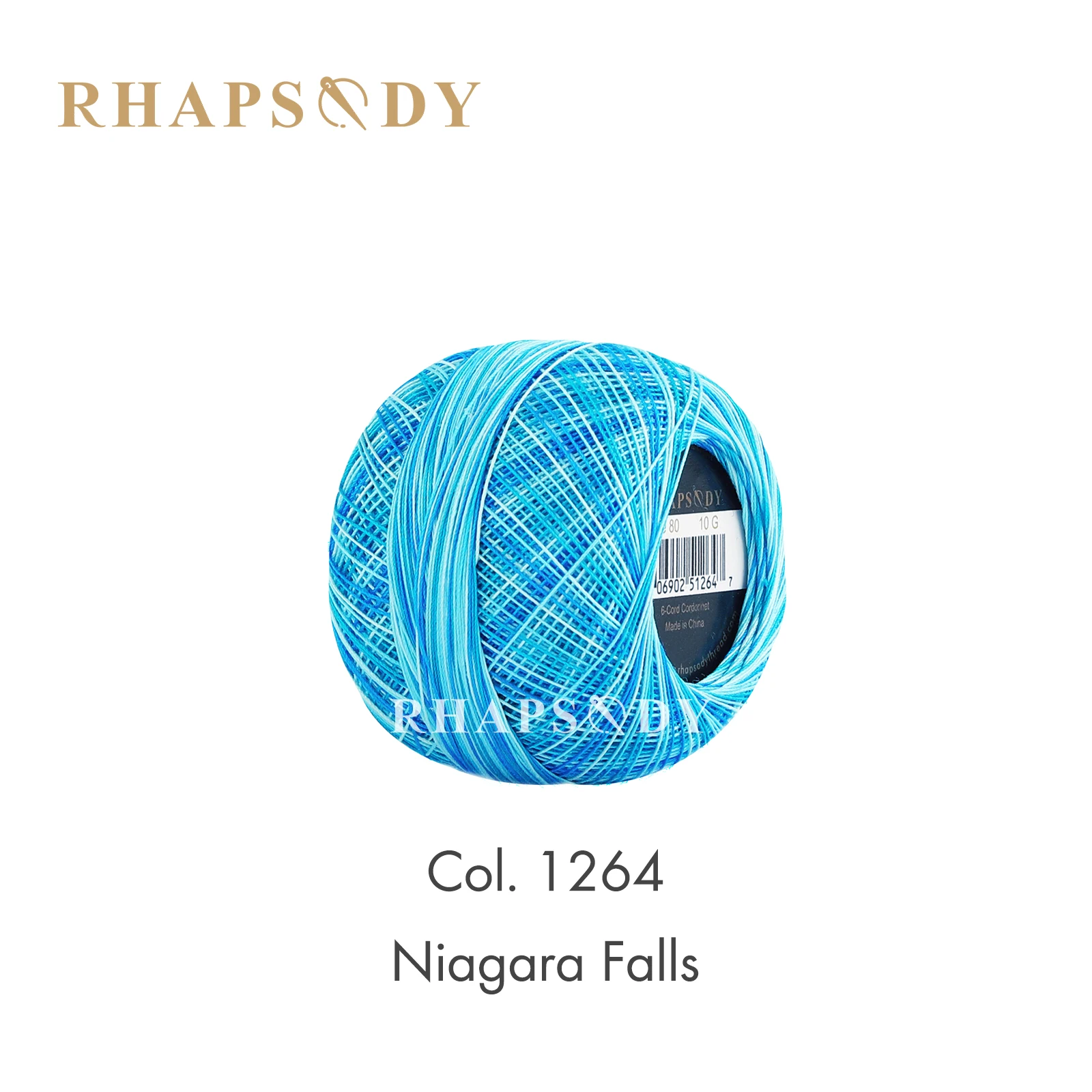 Rhapsody Size 80 Egyptian Cotton Crochet Tatting Knitting Thread Lace 10 Grams 184 Yards Spring Macaron 35 Colors