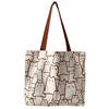 Canvas Bags Handbag for Women Shopper Cute Cat Tote Bag with Zipper Designer Bag Japanese Style Cartoon Small Shoulder 4 Canvas Bags Handbag for Women Shopper Cute Cat Tote Bag with Zipper Designer Bag Japanese Style Cartoon Small Shoulder 4