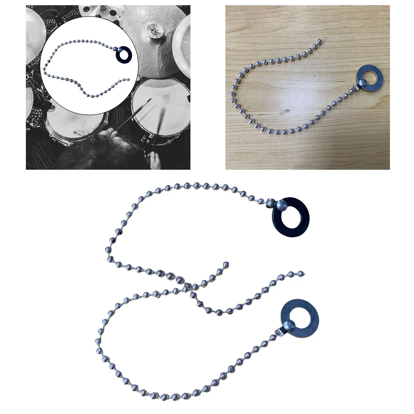 Cymbal Extension Chain Rack Drum Fitments Practical Crash Effect Device
