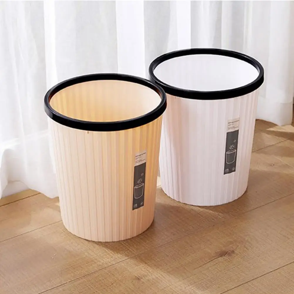 Garbage-Bin-with-Pressure-Ring-No-Lid-Space-Saving-Plastic-Kitchen ...