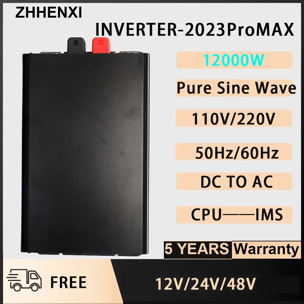 SAINT OLM 12000W 10KW Inverter DC 12V/24V/48V To 110V/120V/220V/230V ...