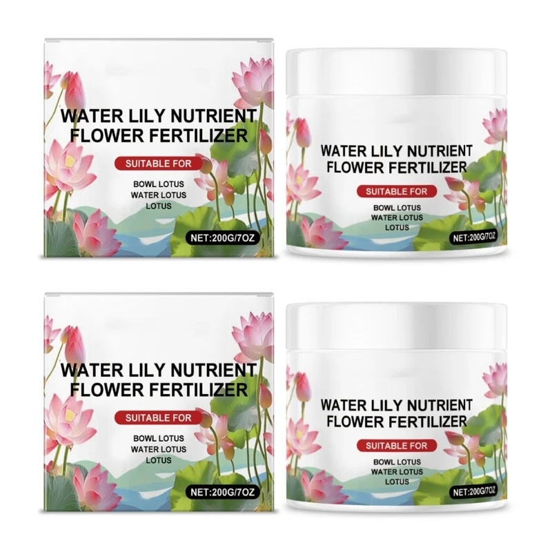 Balanced Nutrient Formula Flower Fertilizers For Water Lilies Health Development