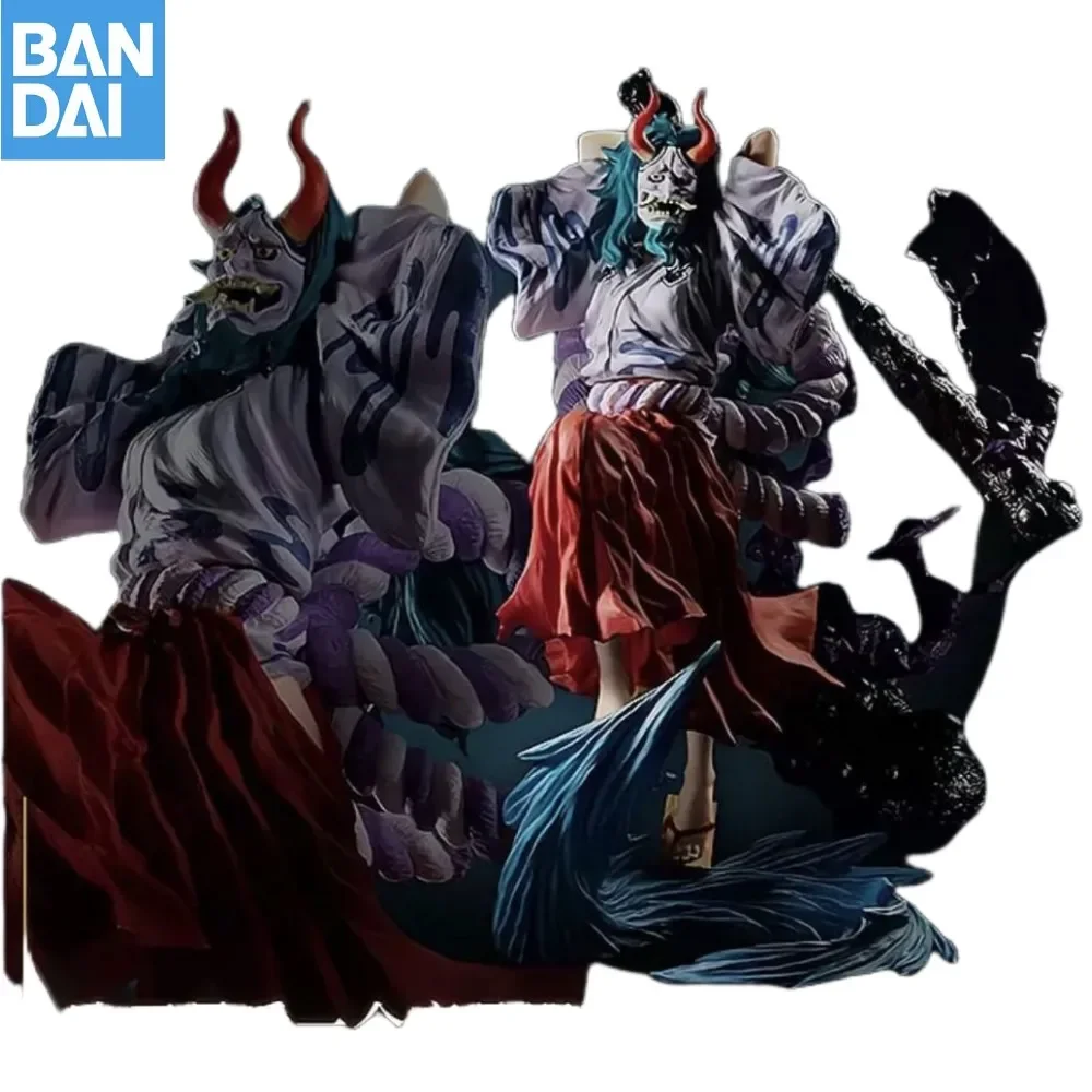 Bandai Original One Piece Ichibansho Kuji A Bounty Collection Yamato Ulti King Queen Anime Figurine Model Toys Regali Di Compleanno