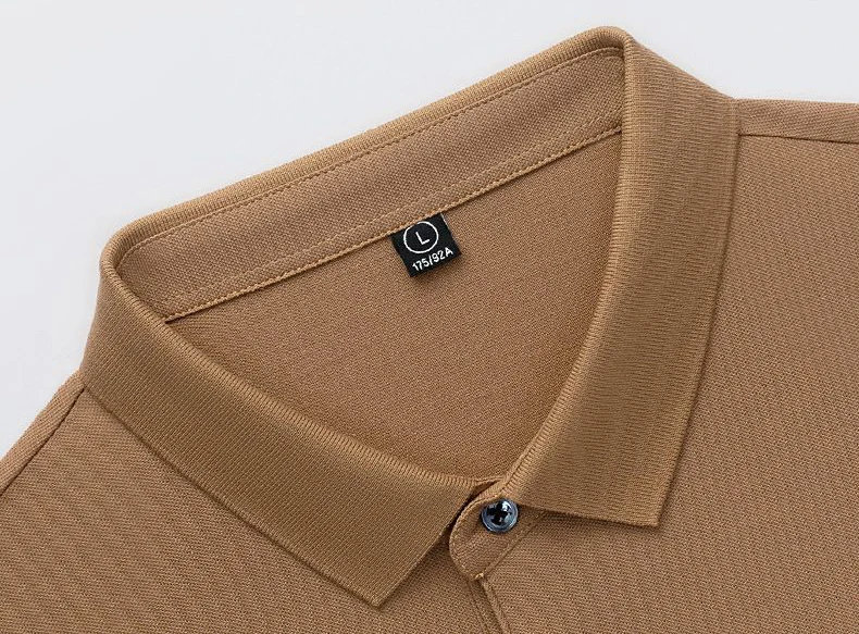 Luxury Embroidery Men's Polo Shirt Summer Thin Breathable 95%Cotton Hip-Hop Harajuku Black Lapel Short-Sleeved Tops Male M-4XL 12 S8a2fb7a547194b0d9ebef31a82f0ef4bB