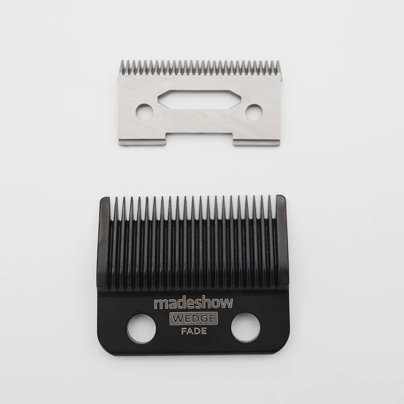 Kulilang R77F Professional Hair Clipper Replacement Original Wedge Fade Blades Apply to Kulilang R66 R77F and Madeshow M5(F) M10 2