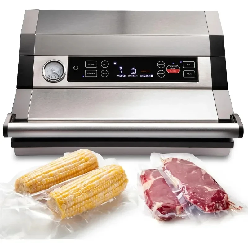 Foods Meat Sealers Vacuums Packing Machine Compact Vacuum Sealer Bar
