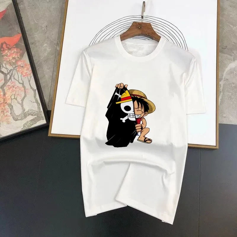 

Men's Fashion Funny Cotton T-Shirt Japanese Anime Printed Men's T-Shirt Hip Hop Clothing T-Shirt Short Sleeve Top T-Shirt