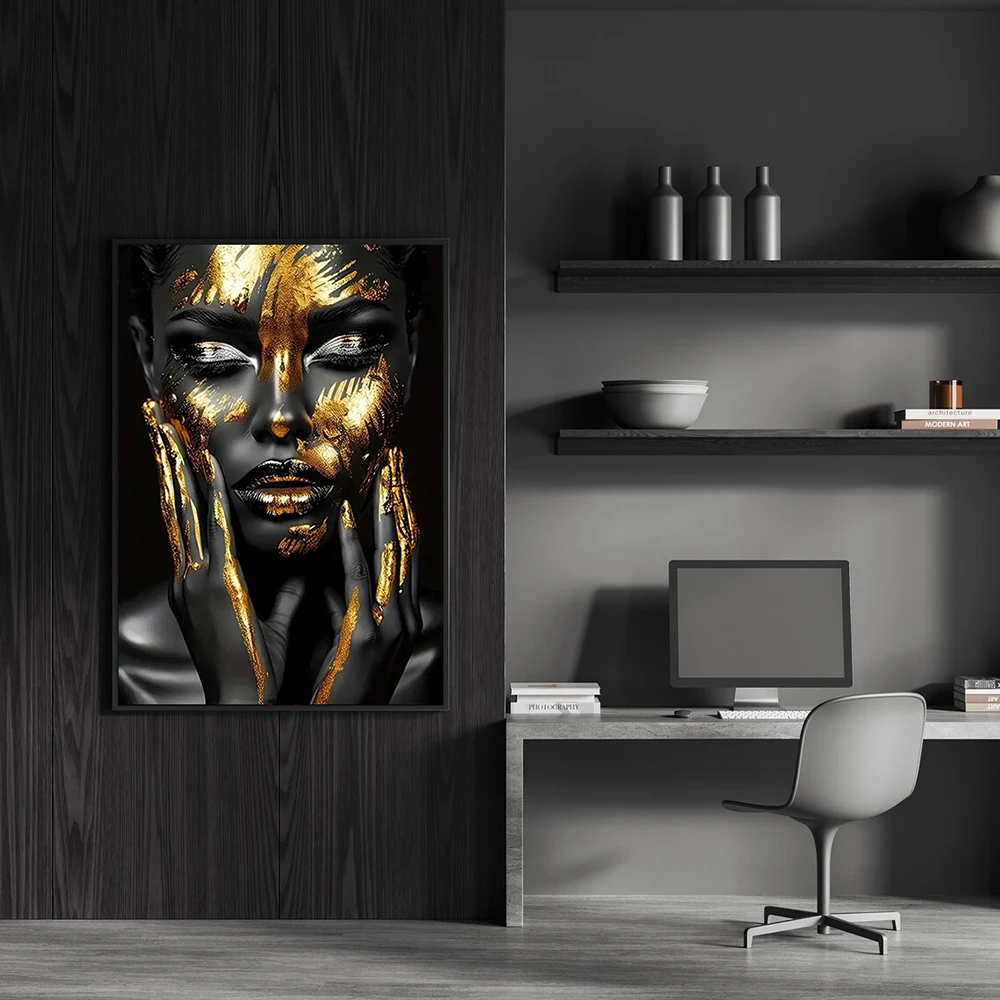 Black Gold Wall Art - Image 3