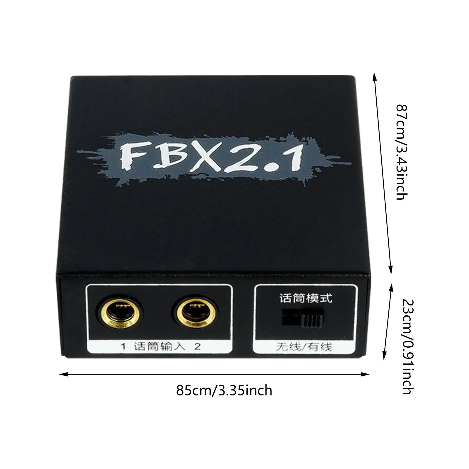 2 Channel Anti Howling Suppressor Fbx2.1 Feedback Suppressor for Stage Home