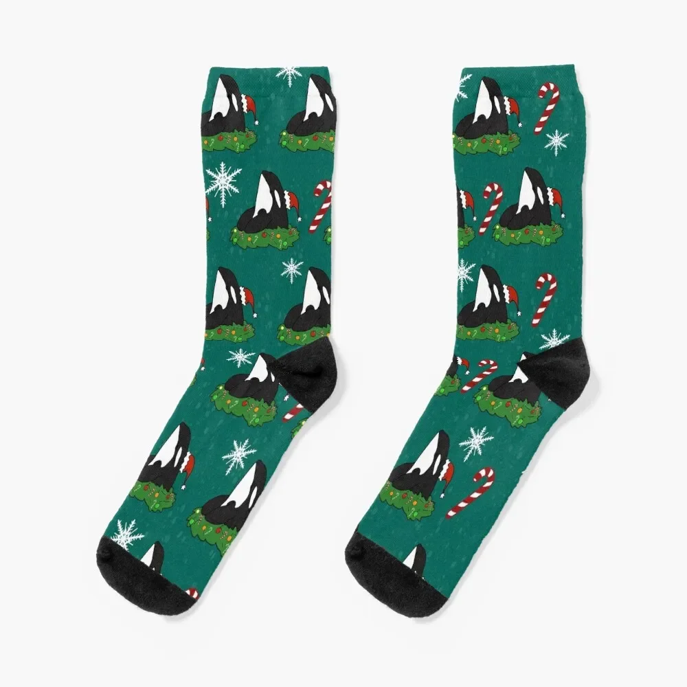 Holiday Christmas Orca Socks Argentina funny sock Socks Men Women's freightliner class 66 locomotive socks socks for men winter man sock christmas socks men