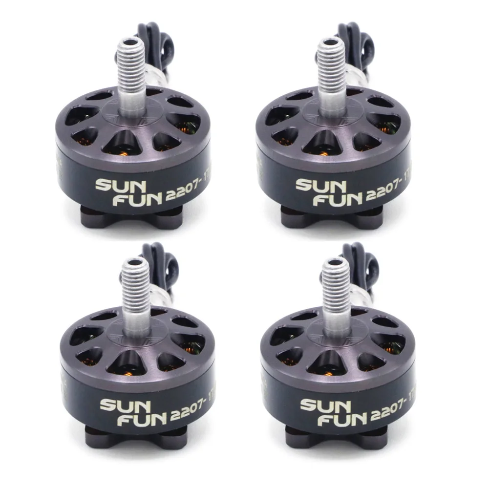Moteurs Brushless 2207 2450KV/2750KV/1750KV pour Drone FPV Lot de 4