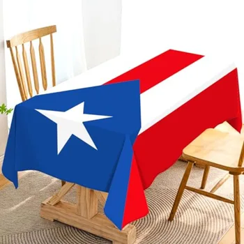 Puerto Rican Tablecloth Polyester Rectangular Décor 60×84 in 1
