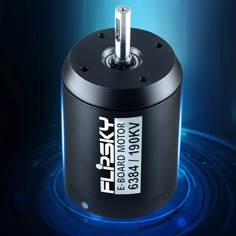 Flipsky BLDC Belt Motor 6384 190KV 4000W For Electric Skateboard Blushless DC Motor And Electric Bike