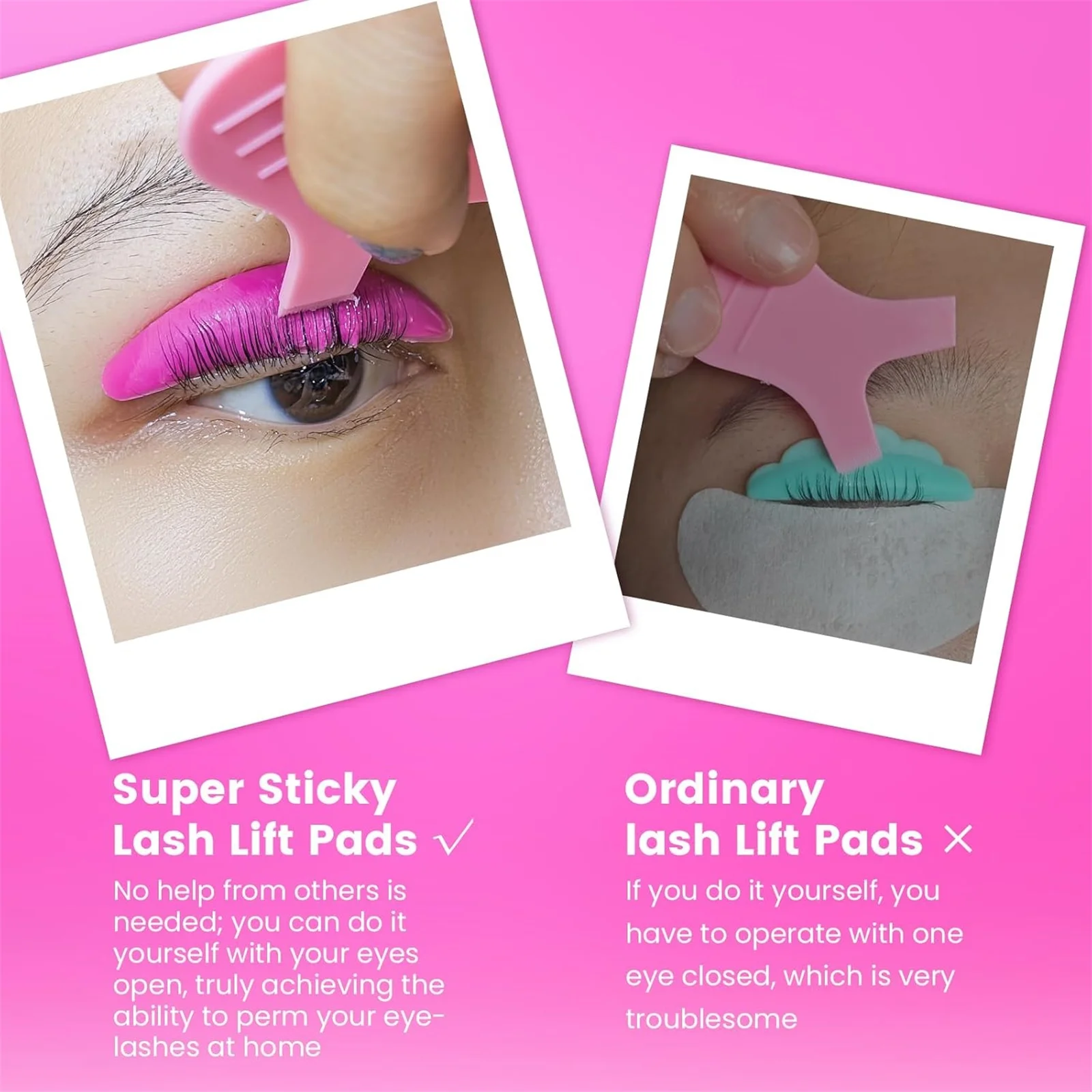 Lash Lift Pads 5 Sizes Reusable for Eyelash Lifting