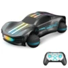Remote Control Drift Car 2.4GHz Electric Stunt Vehicle 360°Rotating Toy with All Terrain Tires LED Lights Christmas Birthday Gif 1