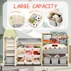 Kids Bookshelf Toy Storage Organizer, Multi-functional Nursery Organizer Kids Furniture Set Toy Storage Cabinet Unit with Shelf 1