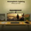 Led Desk Lamp with Clamp, Architect Desk Lamp for Home Office with Atmosphere Lighting, 24W Ultra Bright Auto Dimming Desk Light 2