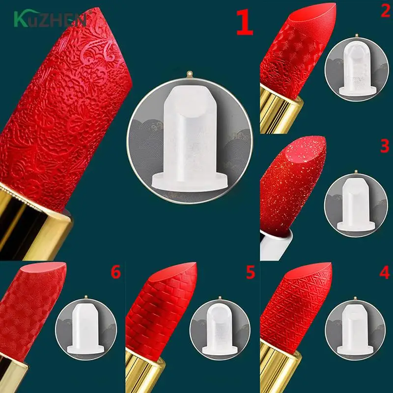 12.1mm Lipstick Mold Silicone Diy Lip Balm Cosmetic Mould Holder 6