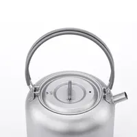 Kit d'ustensiles de cuisine de Camping, Pot de Barbecue de pique-nique de randonnée, vaisselle d'extérieur Portable, bouilloire, ensemble de casseroles, bol, équipement de Camping 1